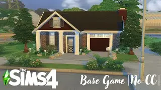 ❤️Willow Creek Small House - Base Game |NO CC| The sims 4 Speed Build❤️