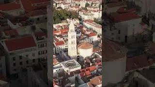 Diocletian's Palace in Split, Croatia