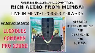 HYPERDRIVE | RICH AUDIO FROM MUMBAI | WITH DJ CHAS | LIVE MENTAL CORNER YERWADA 🙉🙌🏻
