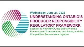 How the Ministry of the Environment, Conservation and Parks, Competition Bureau & RPRA work together