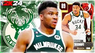 RUBY GIANNIS ANTETOKOUNMPO GAMEPLAY! IS THE GREEK FREEK WORTH BUYING IN NBA 2K24 MYTEAM?