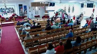 The nativity played at St. Francis of  Assisi Catholic Church Seffner Florida, USA