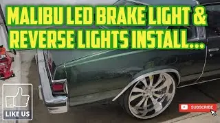 1979 Malibu Landau Led Brake lights and Reverse Lights Install