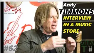 GITA TV #62 Andy Timmons interview in a music store