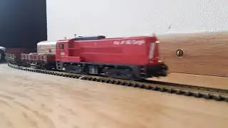 Piko ns2200 and roco ns2200 #2275 and #2384 Running on the layout