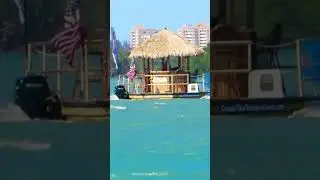 Floating Tiki Bar