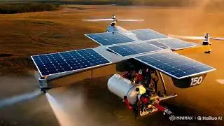 The Solar Powered Versatile Drone