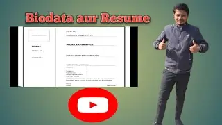 #biodata#resume #education                                    By- shashank shekar sir