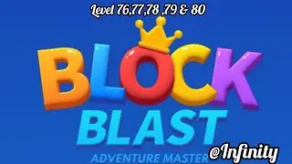Block Blast game Adventure Master gameplay level 76 to 80 gameplay 