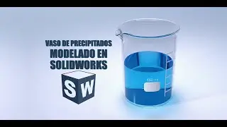 Vaso de precipitados en Solidworks | #arktostgo