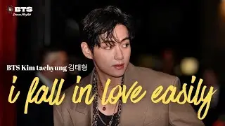 김태형 BTS V &mdash; I FALL IN LOVE EASILY | FMV [AI Cover]