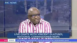 Live Chat With National Commissioner, National Data Protection Commission, Vincent Olatunji