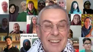 Nour from Gaza told The Little One in a Sea of Hope  at Free the Bee🐝 on New Year's Day 2026.