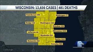 Coronavirus in Wisconsin: 481 deaths