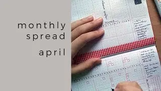 my bujo | april spread