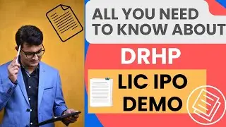 7 things you need to know about DRHP | LIC IPO review demo