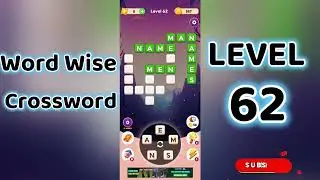 Word Wise Crossword Level 62 🧩 | Smart Crossword Puzzle Walkthrough | Go Answer