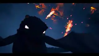 I made myself a dragon rider (Cinema4D + Unreal5 + After Effects)