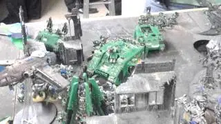 Warhammer 40k batrap orks vs space marines part 2