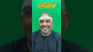 #hair #hairtransplant #hairloss #diabetes #australia  #drpranilmore #ytshorts #shorts #highdensity
