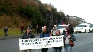 Gitga'at Organized Rally in Prince Rupert, B.C. - No to Tankers