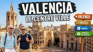 Quoi voir, quoi faire ou visiter dans le centre ville de Valence Valencia Espagne