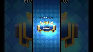Scan the QR code for emote #clashroyale #shorts