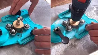 Hole Saw Guide For Glass and Tile Demo 2021- Does it Work？