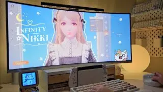 💗 cozy gaming with infinity nikki 🌙 |  40mins asmr cozy gameplay | relaxing night gaming