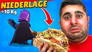 NACH JEDER NIEDERLAGE, ESSE ICH 1 D&Ouml;NER in BRAWL STARS! 😱🥙