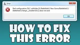 How To Fix Battlefield 1 Error Does Not Exist SOLVED While Installing