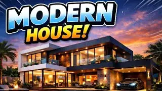 Modern house in minecraft 🏡