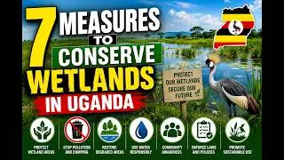 7 MEASURES TO CONSERVE WETLANDS IN UGANDA