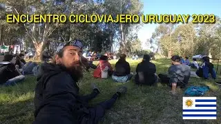 Encuentro CICLOTURISMO 2023, URUGUAY en BICICLETA Noche de las Antorchas en La Paz - Colonia