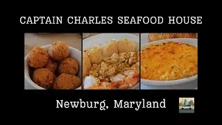Lunch at Captain Charles Seafood House in Newburg, Maryland
