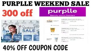 purplle weekend sale || purple coupon code today || purplle offers today || purple 599 rs free gift 