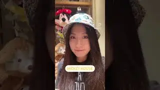 Try on Disney bucket hats with me! Which one would you wear? #disney #disneypark #fashion