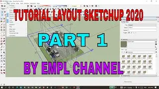 TUTORIAL LAYOUT SKETCHUP 2020 PART 1