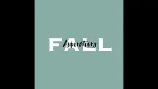 FALL ASPIRATIONS COLLECTION | itzK2bU | #PROCREATE SEAMLESS PATTERN