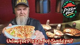 Pizza Hut Buffet всё ещё существует в Канаде?! Безлимитная пицца за 13,99 долларов