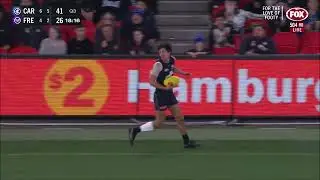 Jack Silvagni takes 10 marks in the Blues win