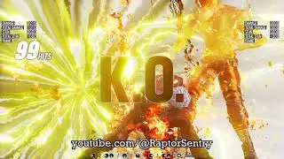 KOF XV K' No Jump-in Stun TOD 100% Fullscreen Combo (99 Hits, Please Read Descriptions)