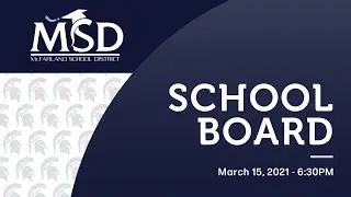 McFarland School Board 3/15/2021