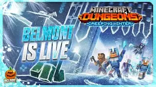 Minecraft Dungeons - Creeping Winter❄️❄️לייב דיאלסי שני וקפוא 🥶🥶 [live🔴]