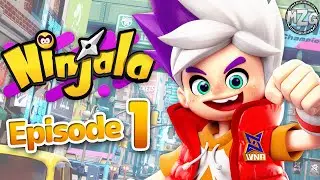 Прохождение Ninjala, часть 1 &mdash; Пролог сюжетного режима! Глава 1: Победите космического ниндзя!