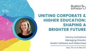Uniting corporate and higher education  Shaping a brighter future webinar