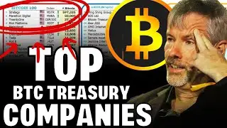 Bitcoin Treasury Companies! Better than buying BTC?
