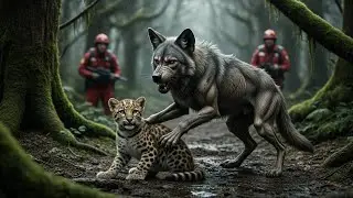 SURVIVAL IN THE DARK The final plea of ​​a leopard cub