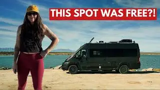 Update: camp location closed but still visit White Sands NP! |  FREE camping on the water