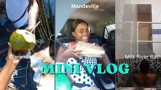 Road Trip! 🛣🚗 Mandeville + Clarendon! I went to Milk River Hotel & Spa🧖🏾‍♀️